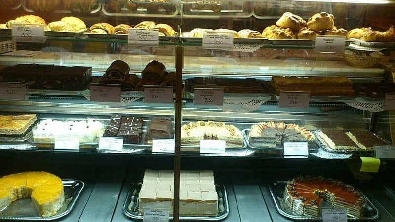 Fröhlich jewish pastry shop in Budapest
