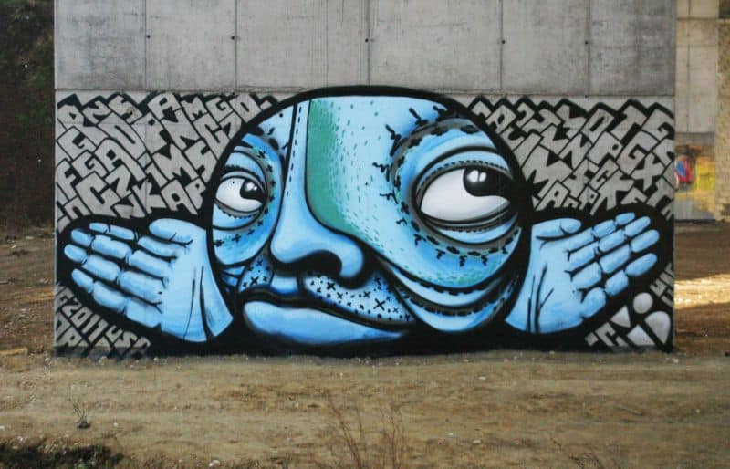 Street art by by Void