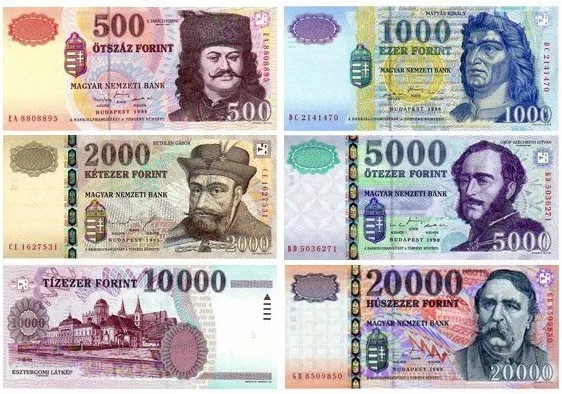 Hungarian currency (HUF)