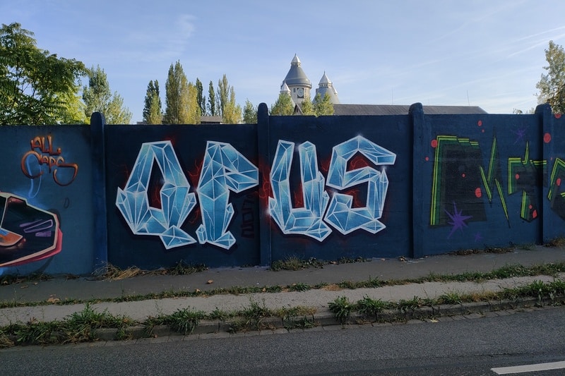 Gázgyár Graffiti Wall Budapest